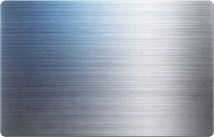 Color sample stainless steel 316