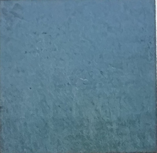 Example image · Blue on Stainless 304 · Laser: ComMarker B6 60W Mopa · Lens: 150mm · Entry #15 · Image 1 of 1